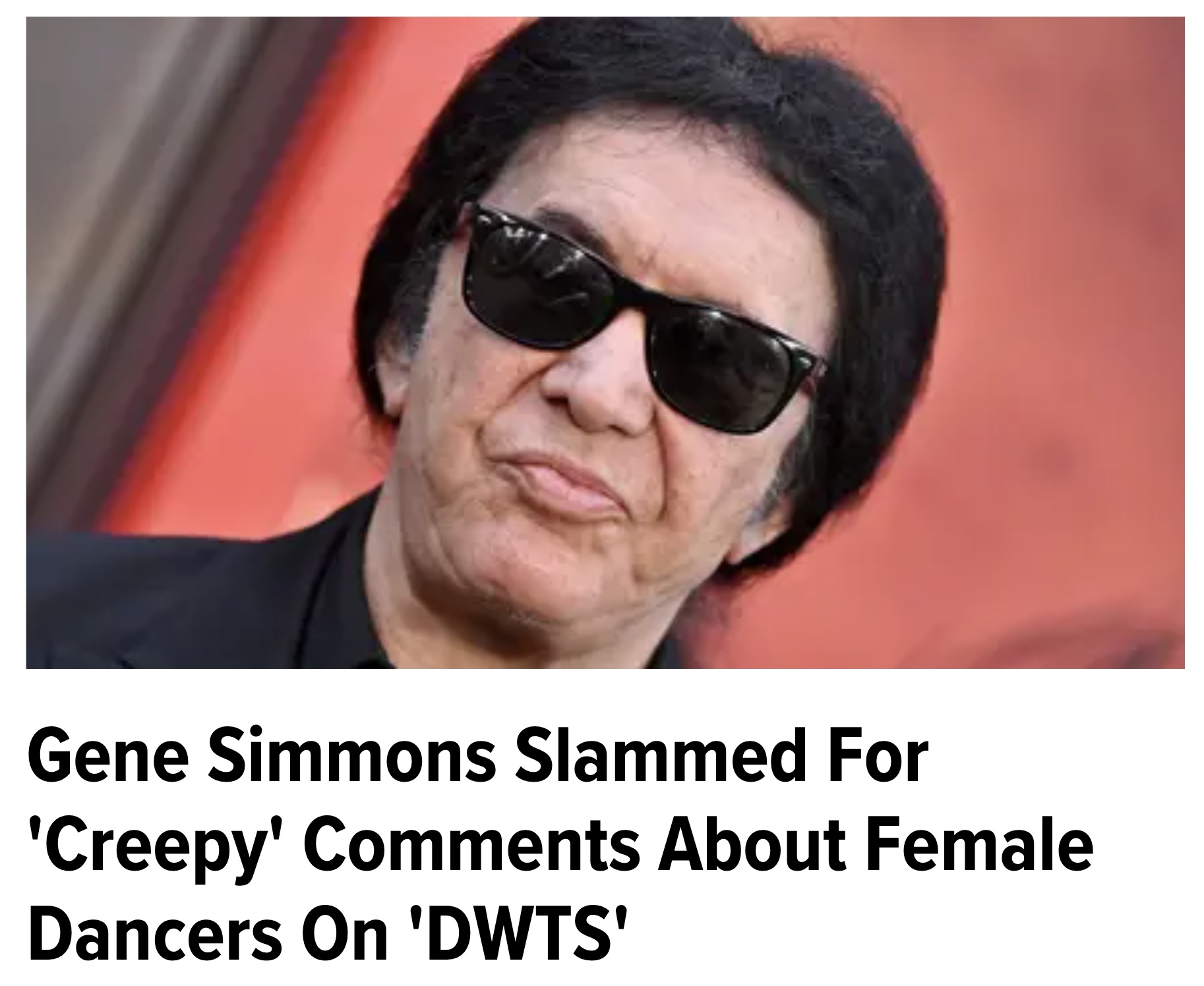 gene simmons 2023 - Gene Simmons Slammed For 'Creepy' About Female Dancers On 'Dwts'